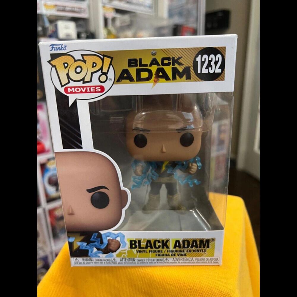Funko Pop! Movies - Black Adam -‎ Black Adam w/ Lighting Vinyl Figure #1232